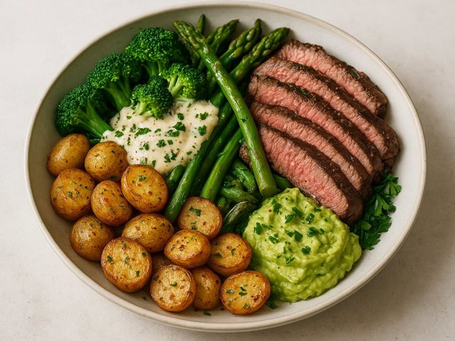 1,200 Kcal Bodybuilding Meal Titan Steak &Amp