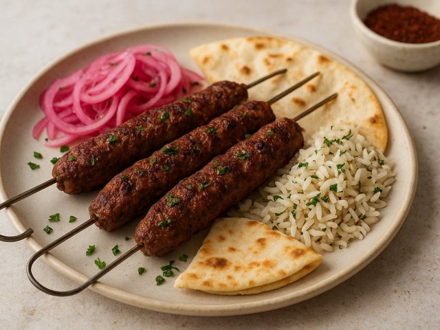 Adana-Style Lamb Kebabs