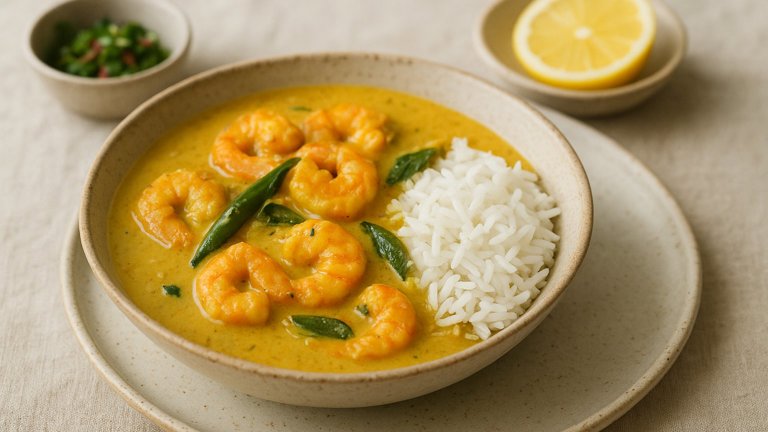 ALLEPPY PRAWN CURRY