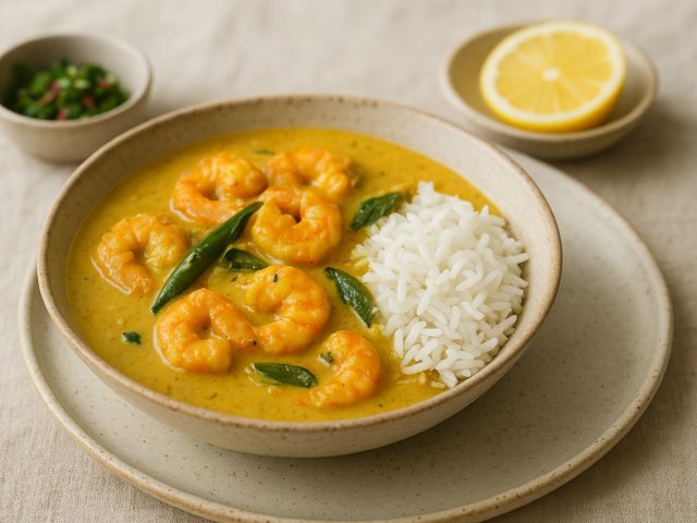 Alleppy Prawn Curry