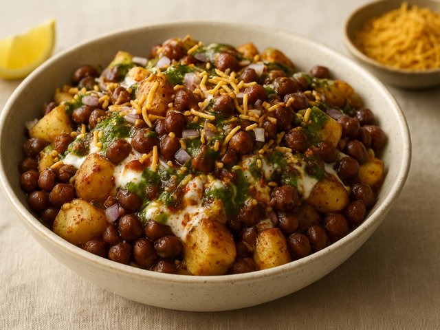 Aloo & Black Gram Chaat