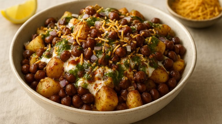 Aloo & Black Gram Chaat
