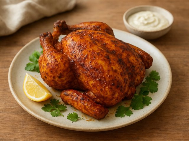 Angry Roast Chicken