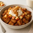 Apple-Cinnamon Protein French-Toast Bowl thumbnail