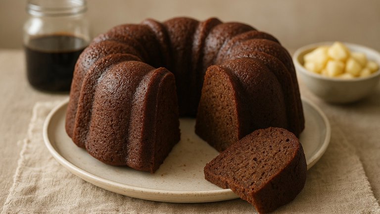Apple Molasses Bundt CAKE
