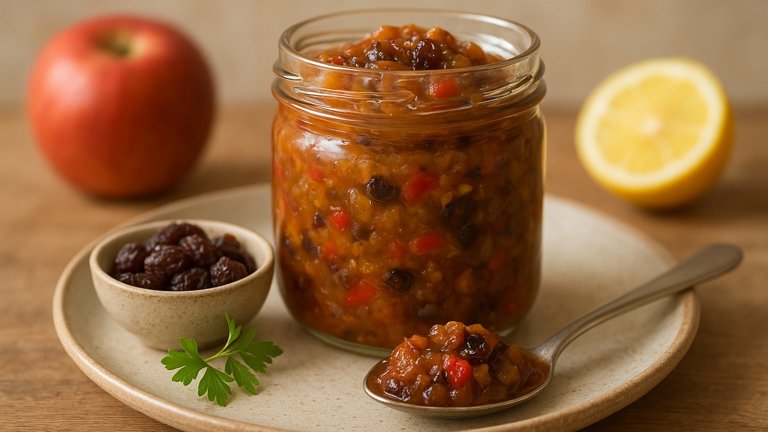 Apple Or Green Tomato Chutney