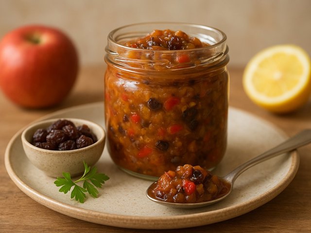Apple Or Green Tomato Chutney