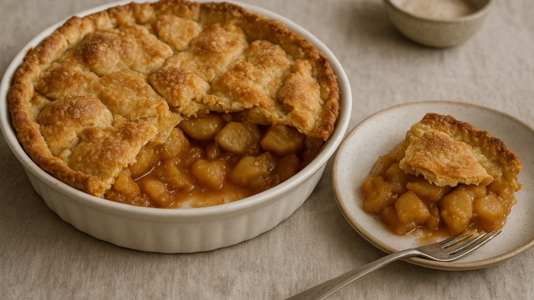 Apple OR PEAR Pandowdy