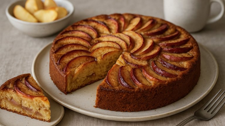 Apple, Peach, OR PLUM CAKE Cockaigne