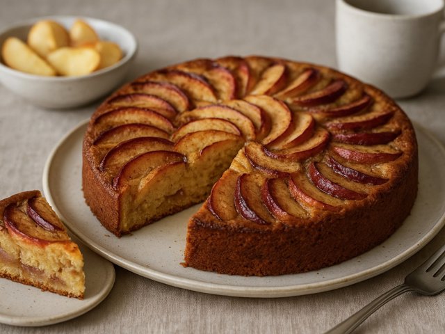 Apple, Peach, Or Plum Cake Cockaigne