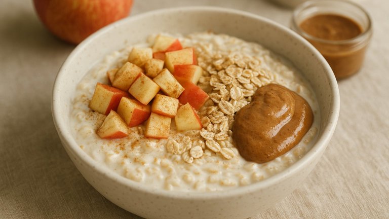 Apple Pie Protein Yogurt Bowl Prep