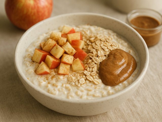 Apple Pie Protein Yogurt Bowl Prep