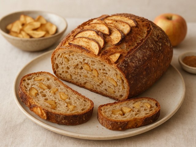 Apple Sourdough Bread