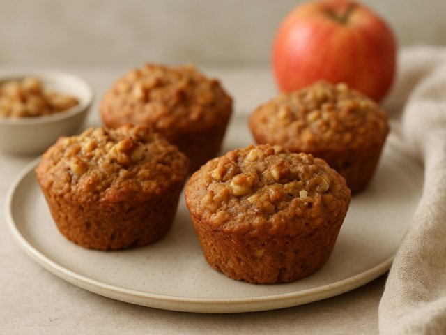Apple-Walnut Muffins