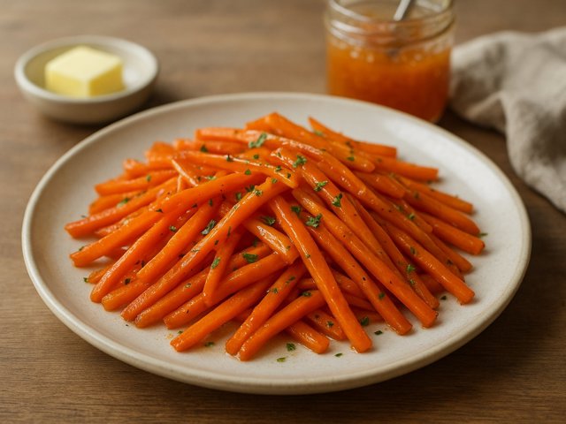 Apricot-And-Honey-Glazed Carrots