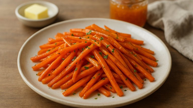 Apricot-And-Honey-Glazed Carrots