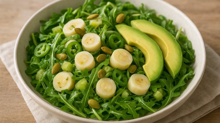 Arugula And Heart Of Palm Salad