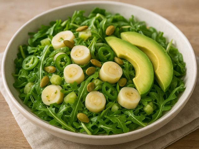 Arugula And Heart Of Palm Salad