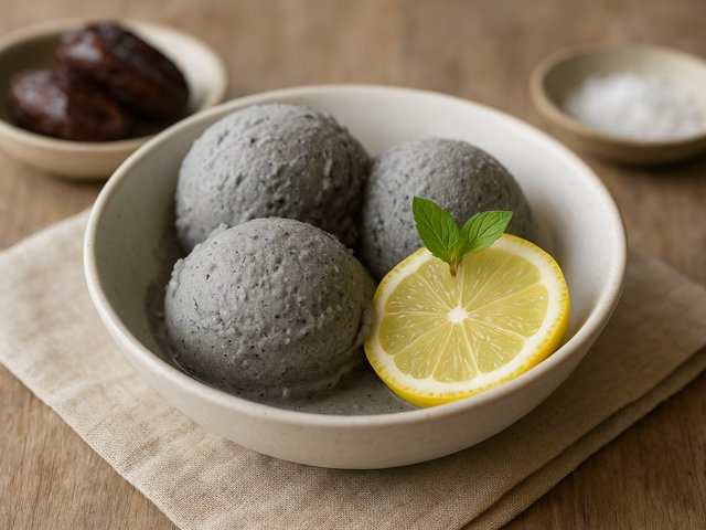 Ash-Lemon Ice Cream