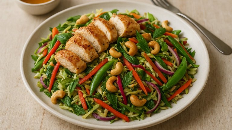 Asian Chicken Cabbage Salad