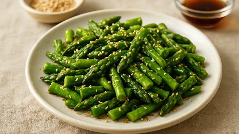 Asparagus-Sesame Salad