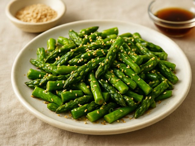Asparagus-Sesame Salad