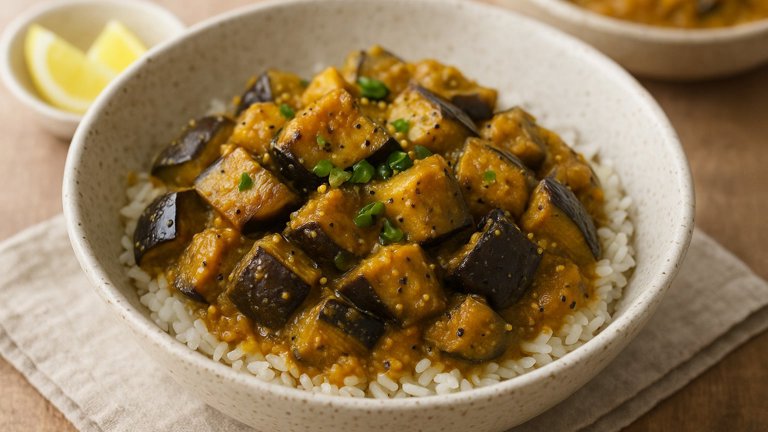 Aubergine & White Poppy Seed Curry