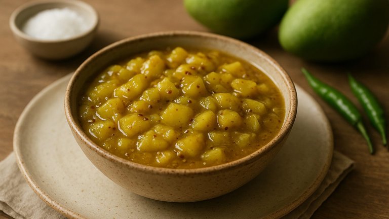 Aunty Mona’s Green Mango Chutney