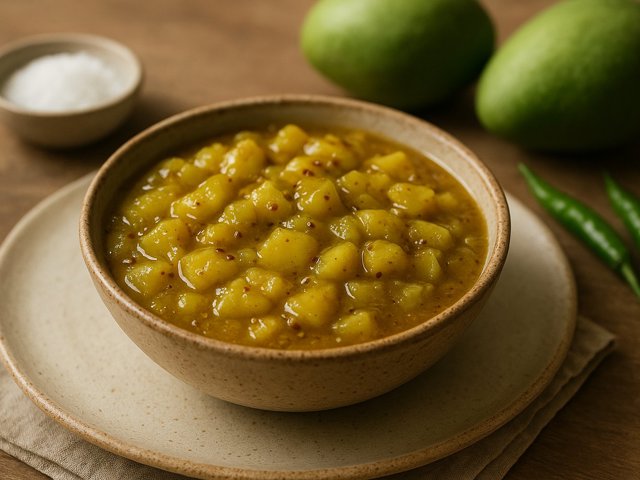 Aunty Mona’s Green Mango Chutney