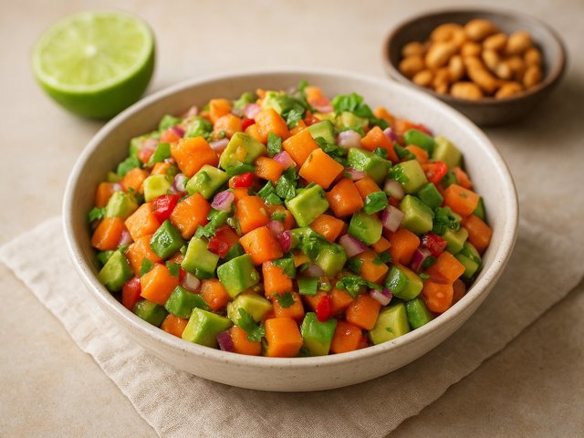 Avocado-Papaya Salsa