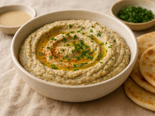 Baba Ghanoush (Roasted Eggplant Dip)