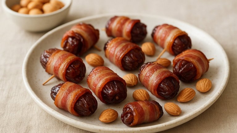 Bacon-Wrapped Dates