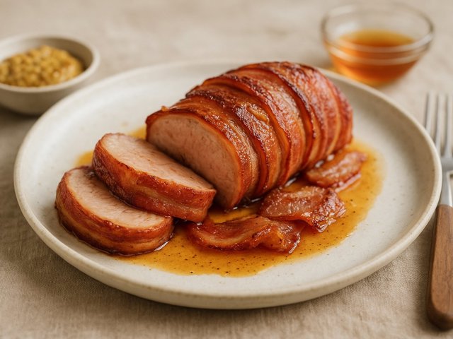 Bacon-Wrapped PORK Tenderloin