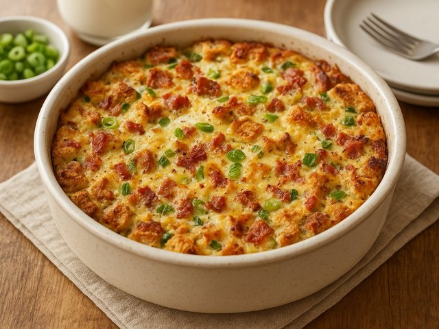 Bagel Breakfast Bake