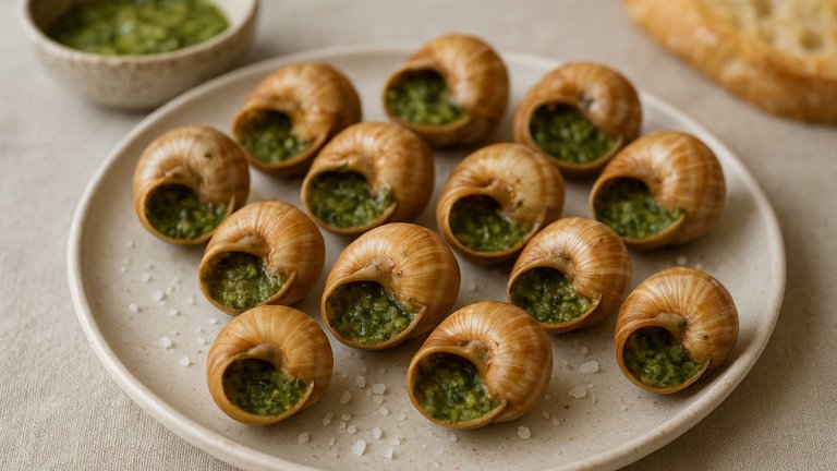 Baked Buttered Snails