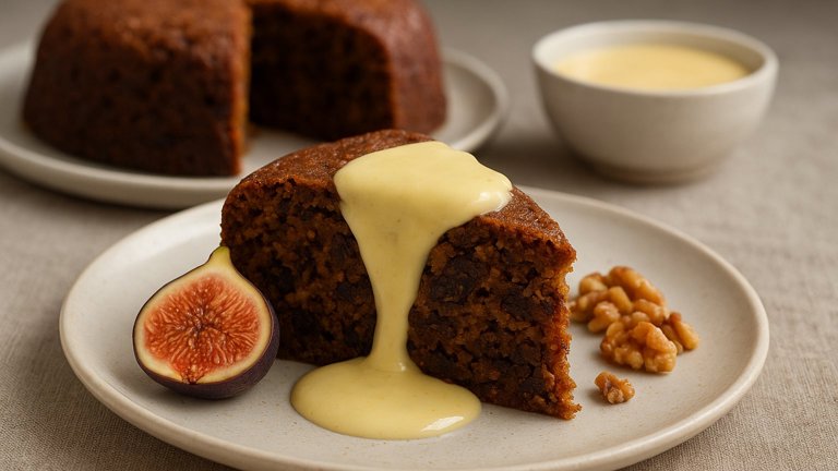 Baked Fig Pudding