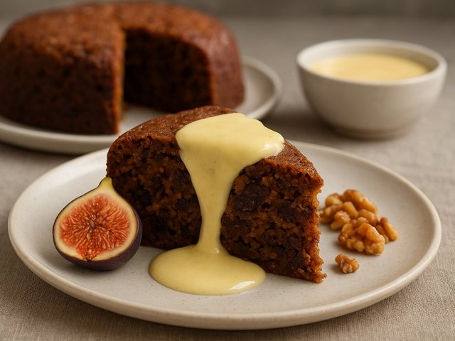 Baked Fig Pudding