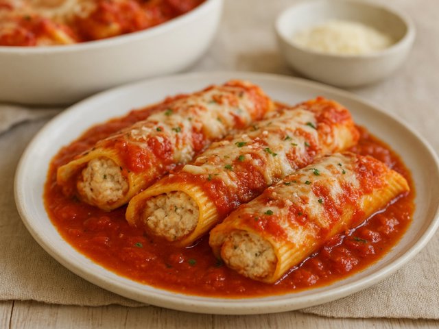 Baked Manicotti Or Shells
