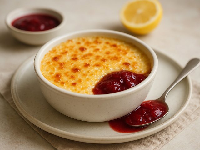 Baked Pearl Tapioca Pudding
