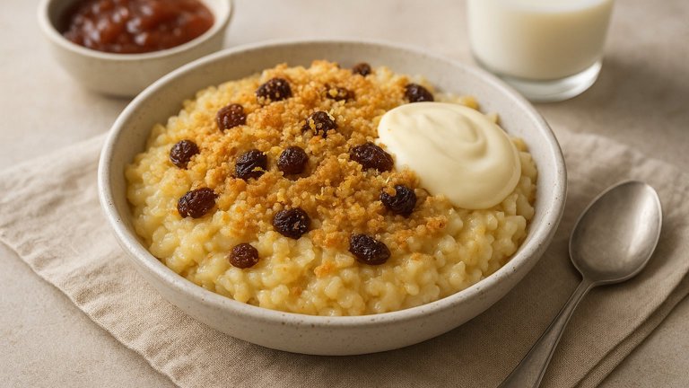 Baked Rice Pudding