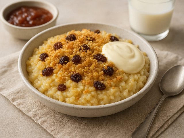 Baked Rice Pudding
