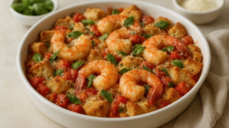 Baked Shrimp Parmesan