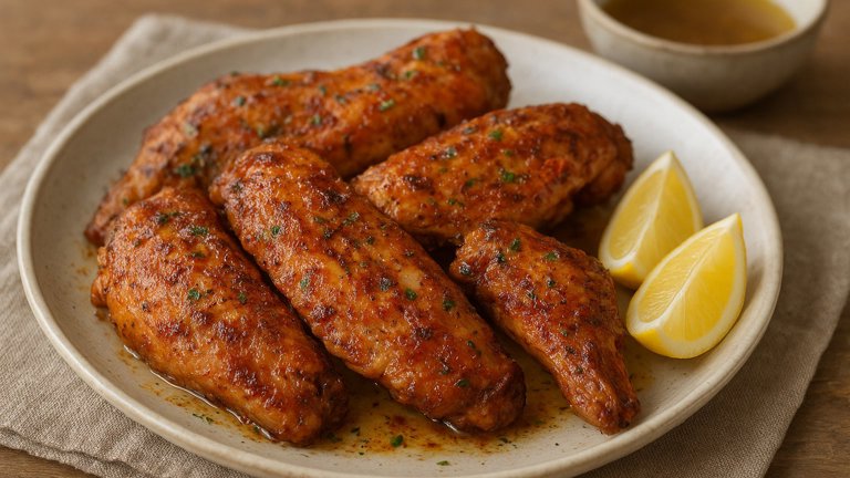 Baked Turkey Wings
