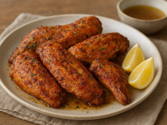 Baked Turkey Wings