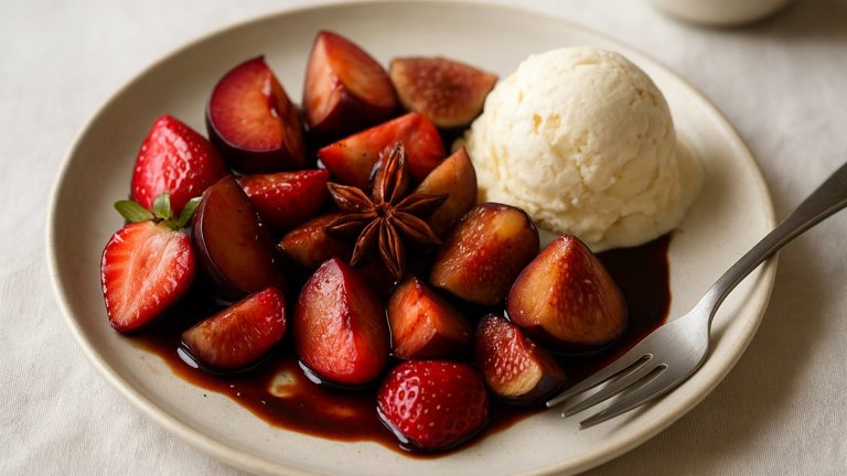 Balsamic And Anise Fruit