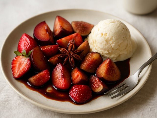Balsamic And Anise Fruit