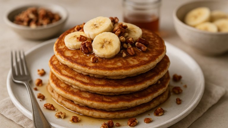 Banana Nut Pancakes