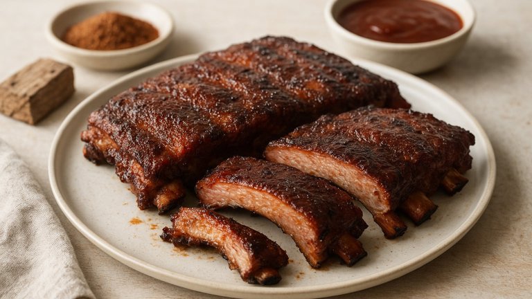 Barbecued Pork Ribs
