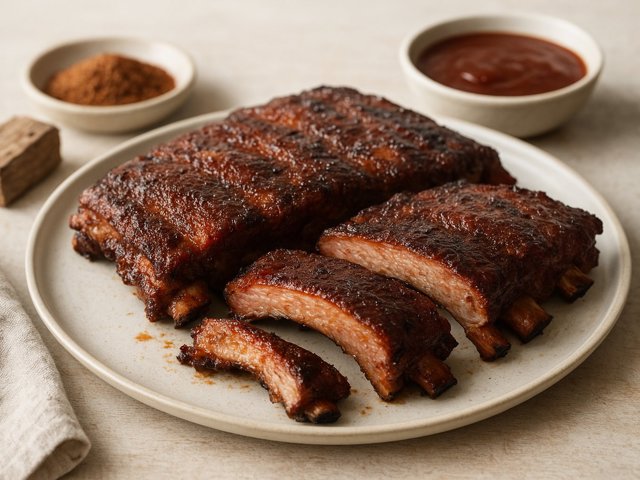 Barbecued Pork Ribs