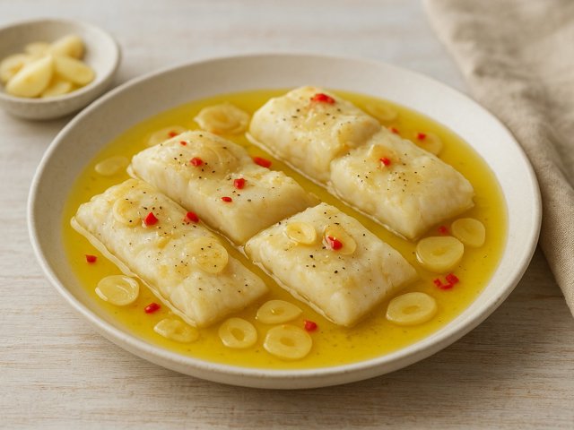 Basque-Style Salt Cod In Pil-Pil Sauce
